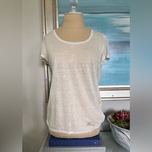 Burberry Linen T-Shirt